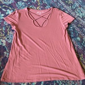Sz M Strappy shirt by Hippie Rose